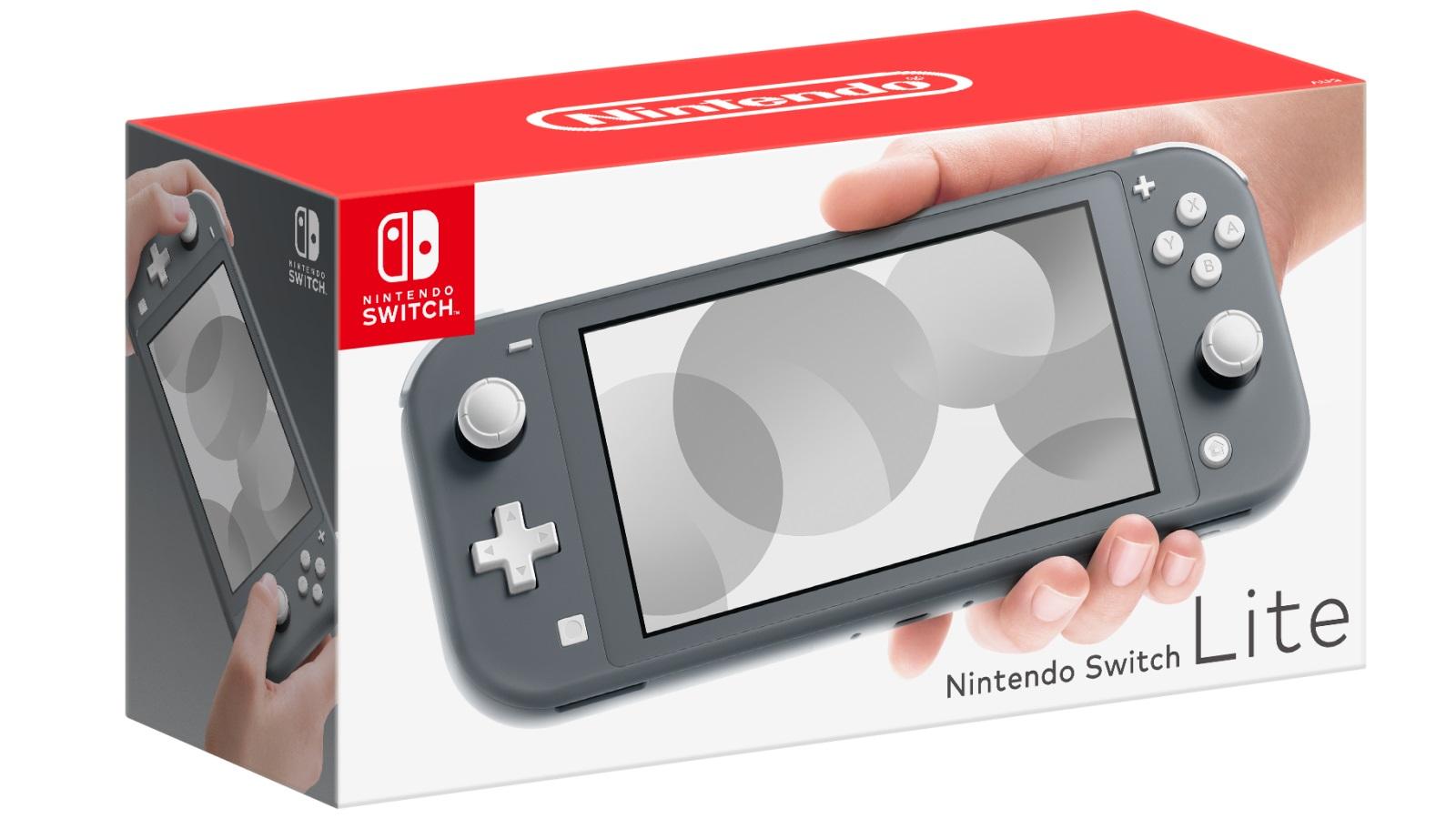 Портативная игровая приставка Nintendo Switch Lite 32 Гб Grey (42173) - фото 2