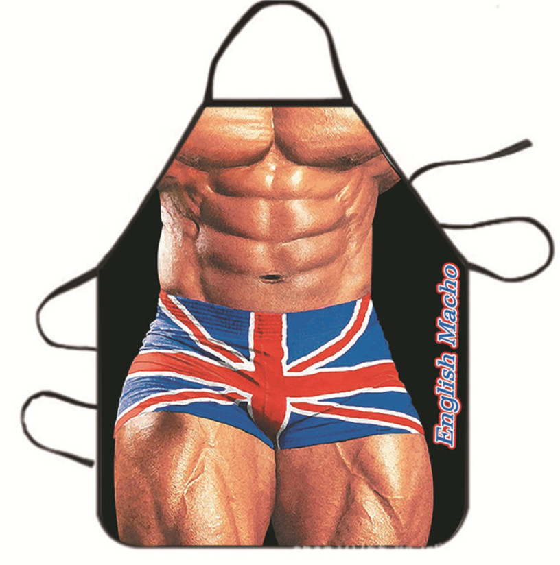 Фартук с приколом Мачо Британия 5573 71х54,5х0,2 см (4228434)