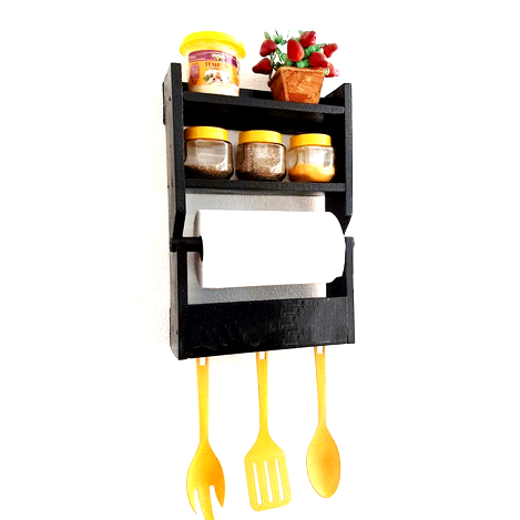 Диспенсер кухонный из дерева Юрмала Венге (ДСК-000212)