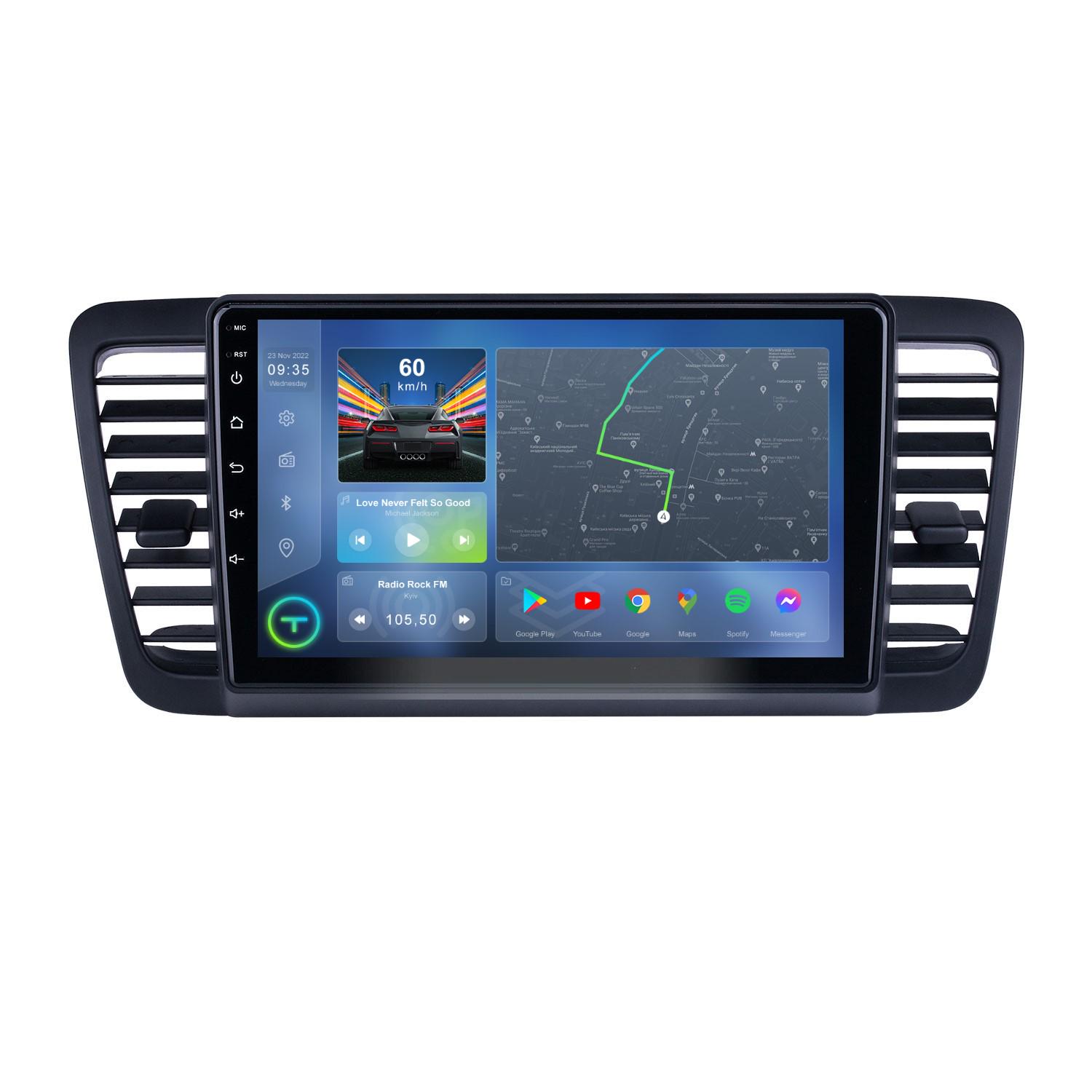 Автомагнитола штатная Torssen F96128 для Subaru Outback 3/Legacy 4 2003-2009 г. DSP/4G/Carplay/DSP 6/128 GB 9" (20221162)