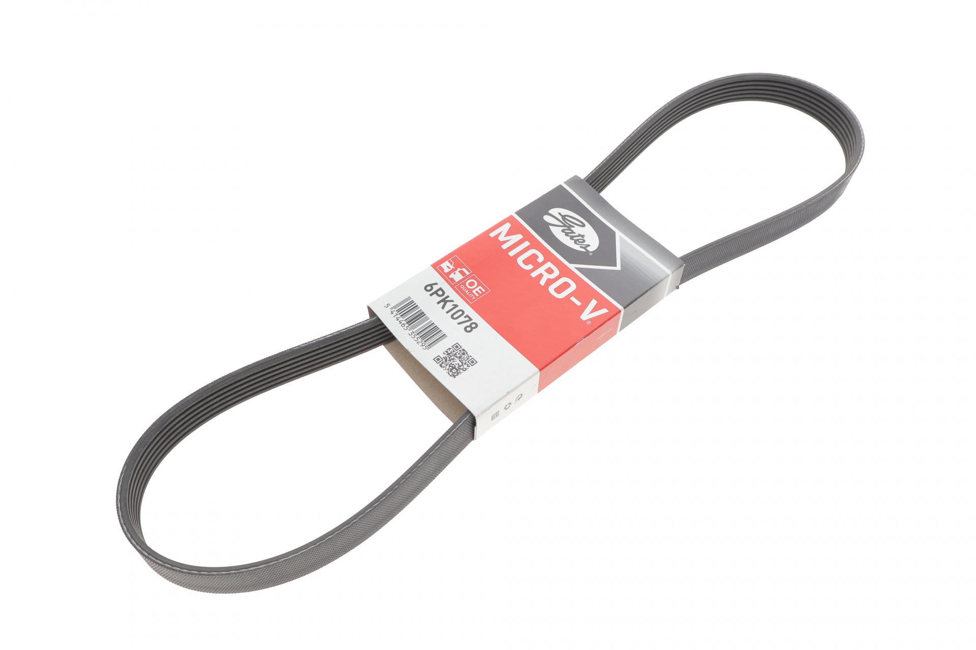 Ремень генератора GATES VOLKSWAGEN Crafter 2.0TDI-AC (6PK1078)