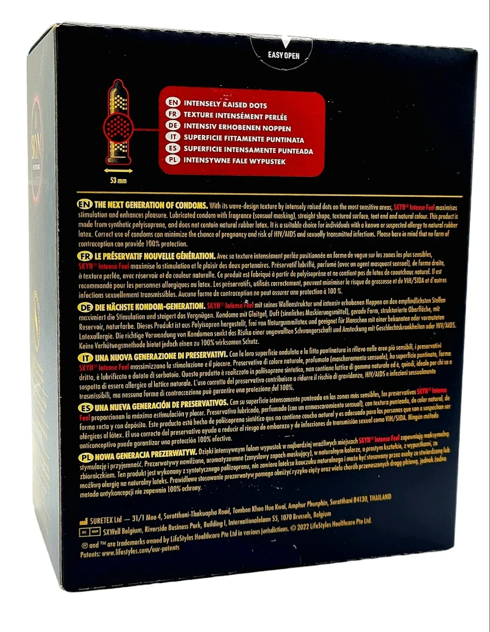 Презервативы SKYN Intense Feel безлатексные 36 шт. - фото 5 Презервативы SKYN Intense Feel безлатексные 36 шт. - фото 5
