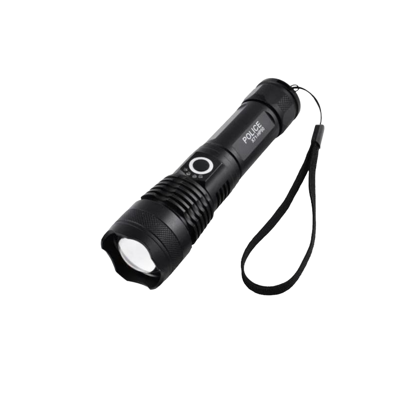 Фонарь аккумуляторный BL-X71-P50 Zoom фокусировка Черный