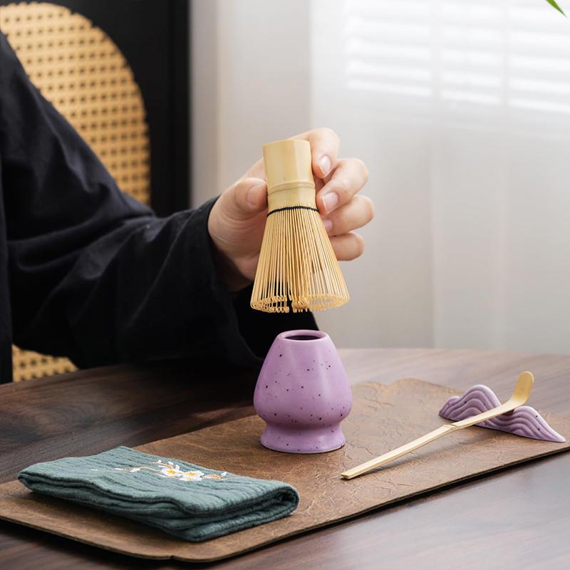 Набор для чая-матча Lesko Matcha 3125 7 пр. Purple (25713993) - фото 2 Набор для чая-матча Lesko Matcha 3125 7 пр. Purple (25713993) - фото 2