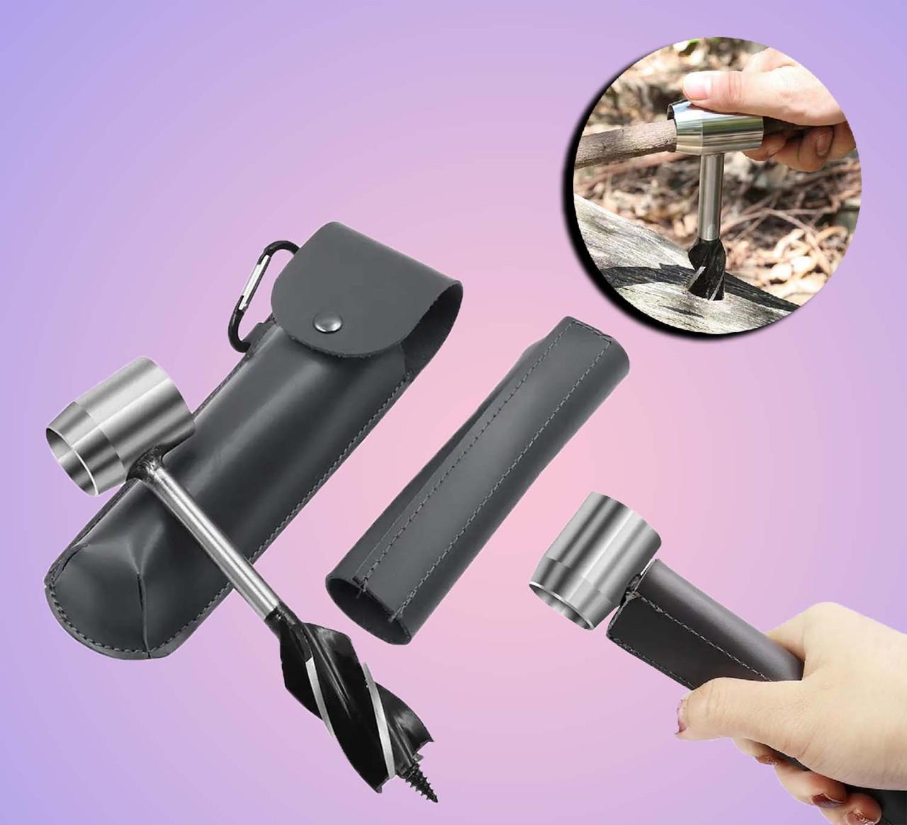 Ручне свердло туристичне по дереву з чохлом 25 мм - фото 2