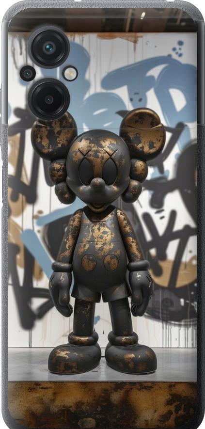 Чехол на Xiaomi Poco M5 Bronze kaws v2 (6098u-2767-42517)