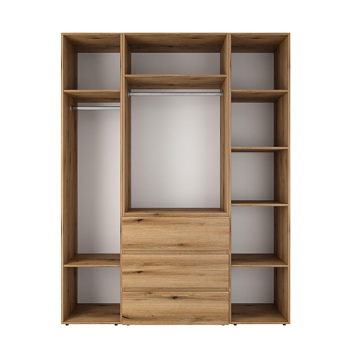 Шафа розпашна комбінована ART IN HEAD №1 Light 1600x500x2200 мм Дуб Евок прибережний (GALTK0110000000) - фото 2 Шафа розпашна комбінована ART IN HEAD №1 Light 1600x500x2200 мм Дуб Евок прибережний (GALTK0110000000) - фото 2