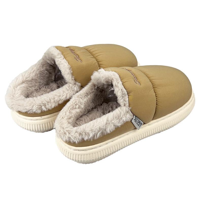 Тапочки домашние женские закрытые женские 5821-4 p. 36-37 23-23,5 см Бежевый - фото 4