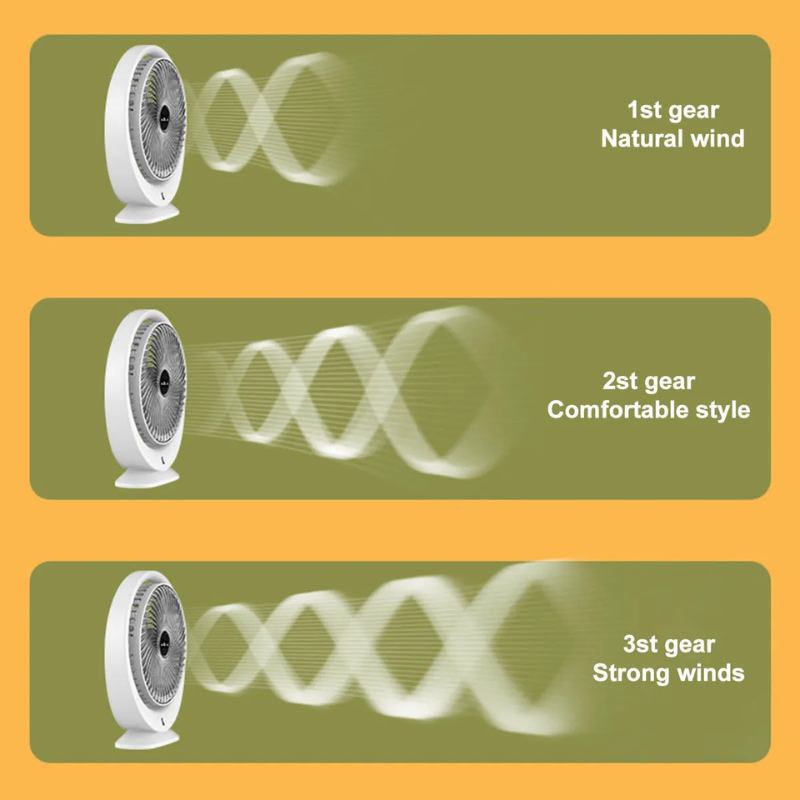 Вентилятор настільний VU-04 акумуляторний з підсвіткою (2606899880) - фото 2