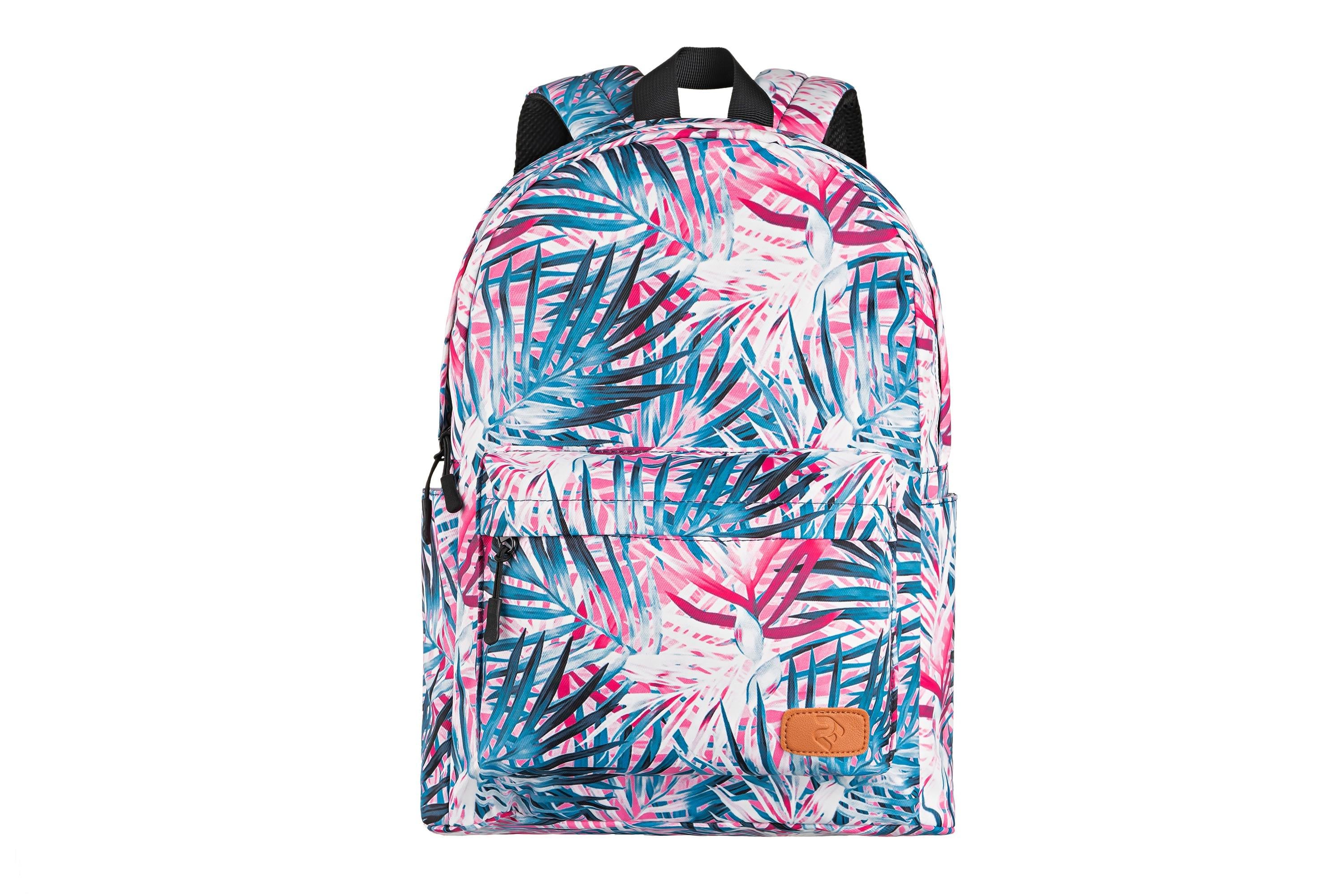 Рюкзак 2Е TeensPack Palms 15 л с карманом для ноутбука 13" Розовый (2E-BPT6114PK)