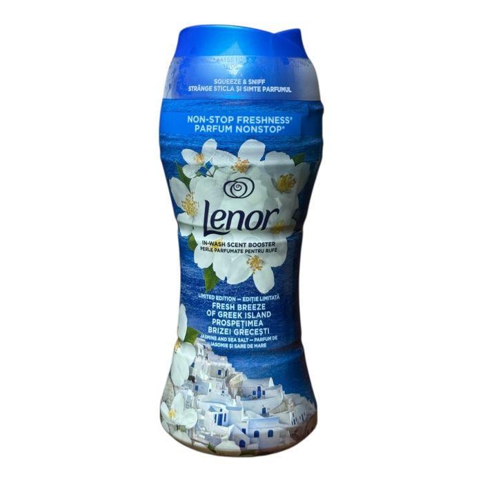 Кондиционер для белья в гранулах Lenor Свежий бриз греческого острова 195 г