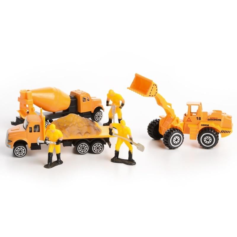 Игровой набор Na-Na Строители фигурки и бетономешалка IM285 (T44-018)