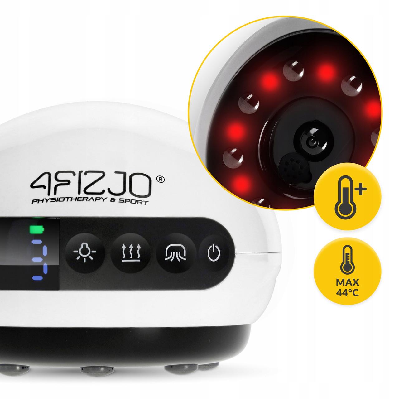 Банка вакуумна масажна 4FIZJO акумуляторна з ІЧ прогрівом White (P-5907739318688) - фото 10 Банка вакуумна масажна 4FIZJO акумуляторна з ІЧ прогрівом White (P-5907739318688) - фото 10