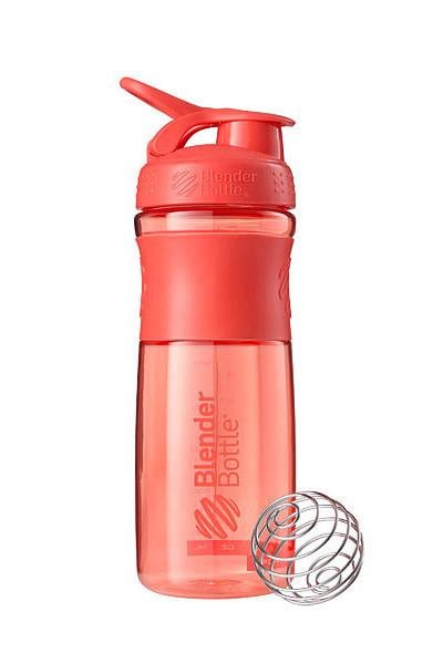 Шейкер спортивний Blender Bottle SportMixer Flip 28 oz/820 мл Coral - фото 3