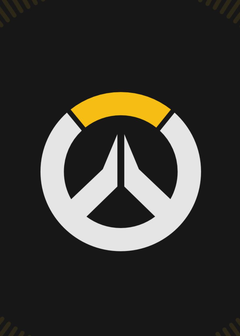 Картина постер Gee! Overwatch Овервотч логотип 40х60 см OW.09.056