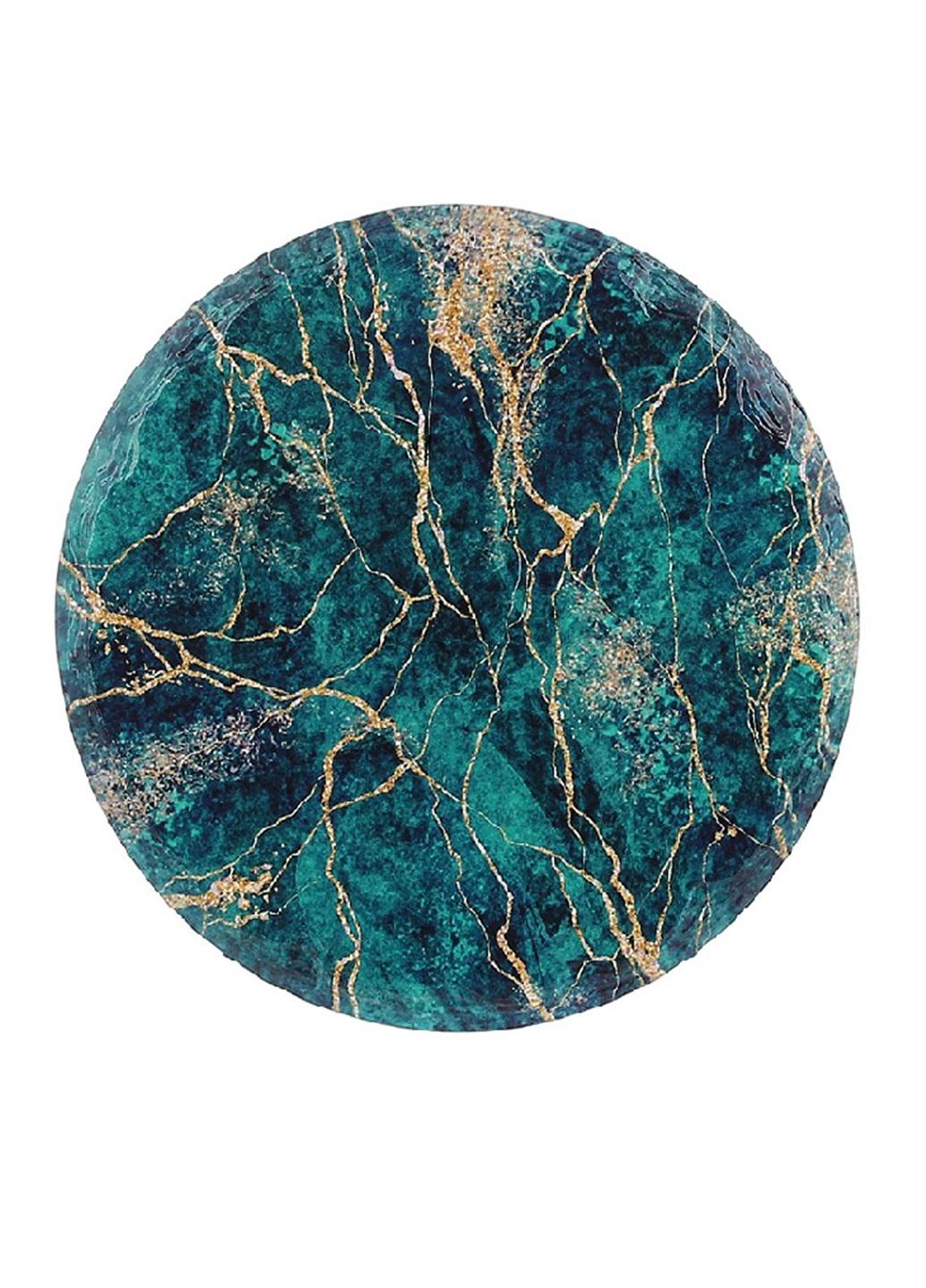 Підставка під гаряче BonaDi керамічна на пробковій основі 16 см Зелений мармур (858-705) - фото 1 Підставка під гаряче BonaDi керамічна на пробковій основі 16 см Зелений мармур (858-705) - фото 1