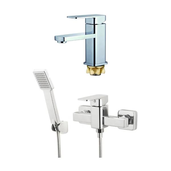 Набор смесителей G-Lauf 2в1 Хромированный (LO81318)