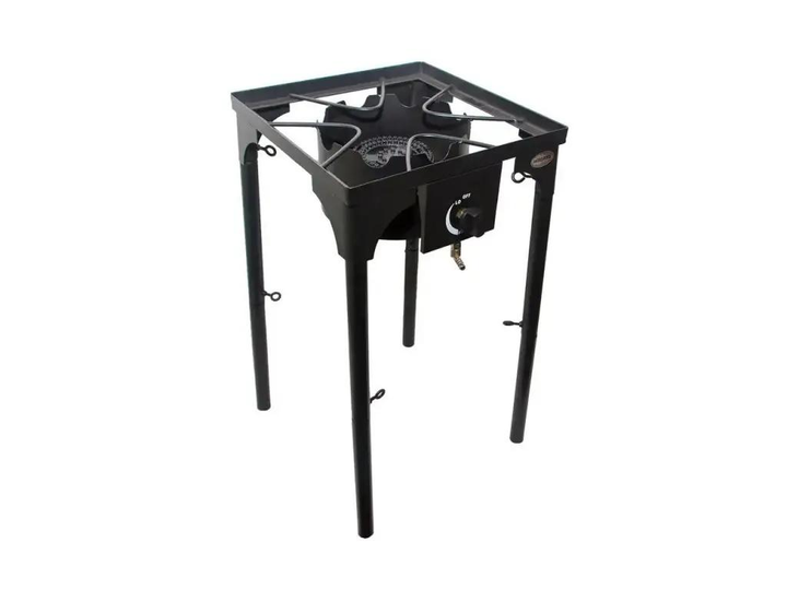 Горелка газовая HAPCOK CGSL-8R1 чугунная для газа пропан/бутан с 1 камфоркой 8 кВт Черный (11767js)