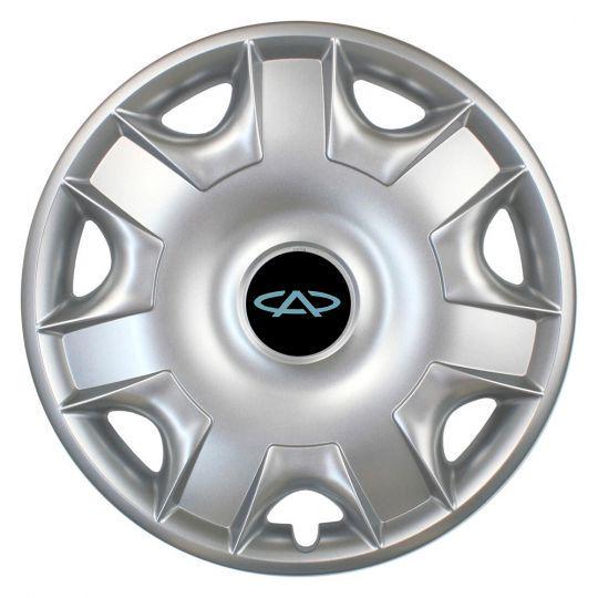 Автомобильные колпаки SKS 301 R15 с логотипом Chery 4 шт. Серебристый Автомобильные колпаки SKS 301 R15 с логотипом Chery 4 шт. Серебристый