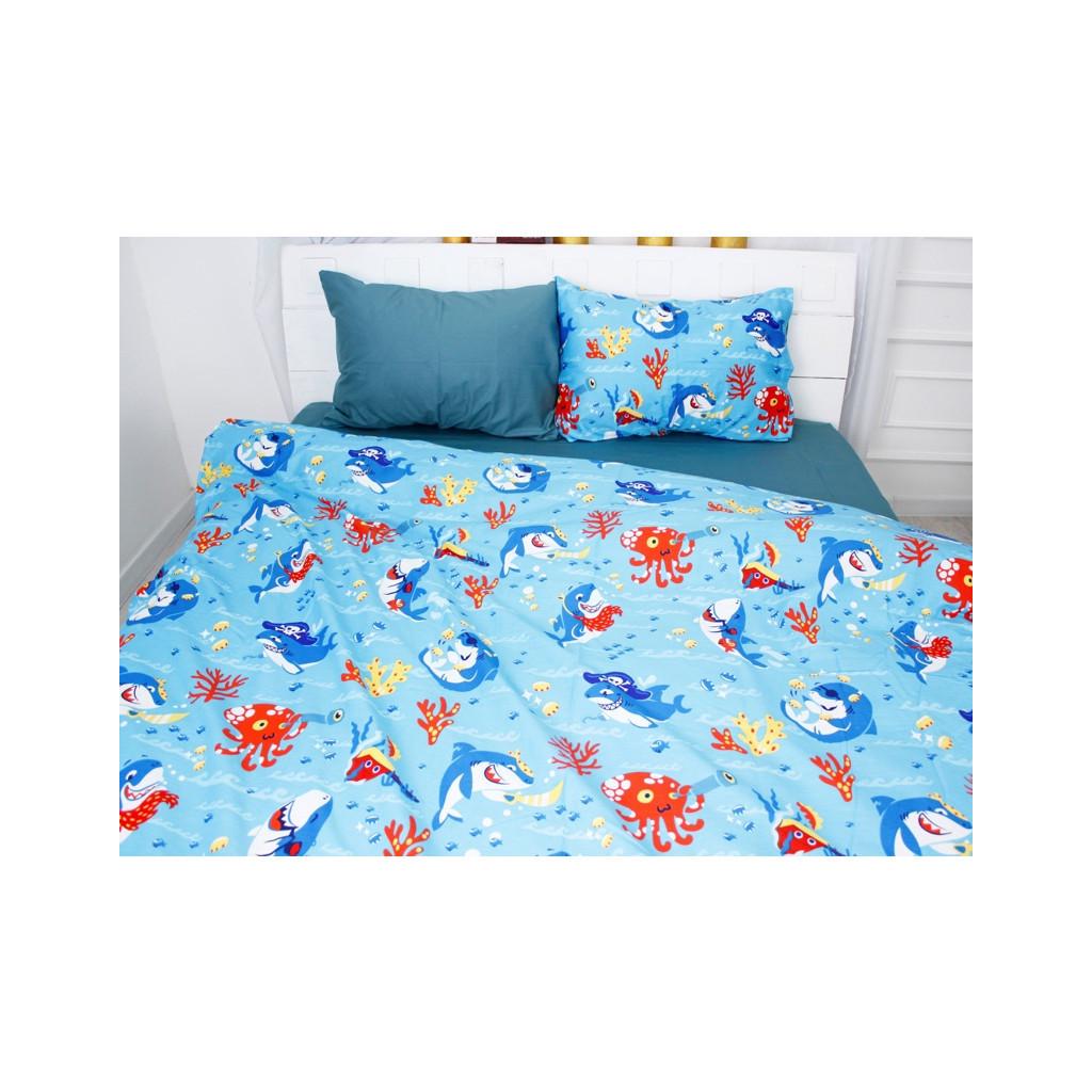 Комплект постельного белья MirSon 22-1314 Cerulean Сатин King Size (2200005113059)