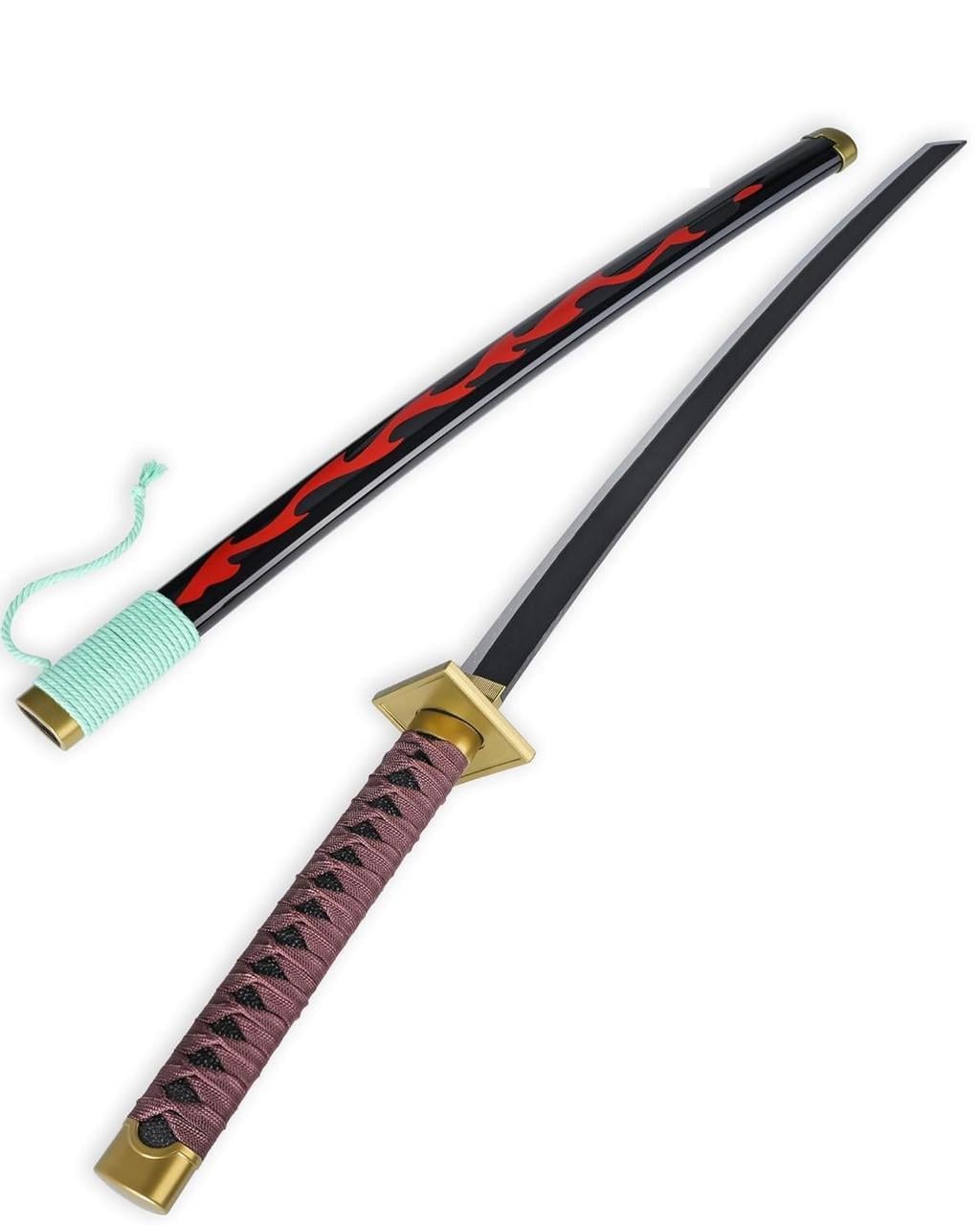Катана игрушечная Клинок рассекающий демонов Demon Slayer Ван Пис 104 см (2278927893)