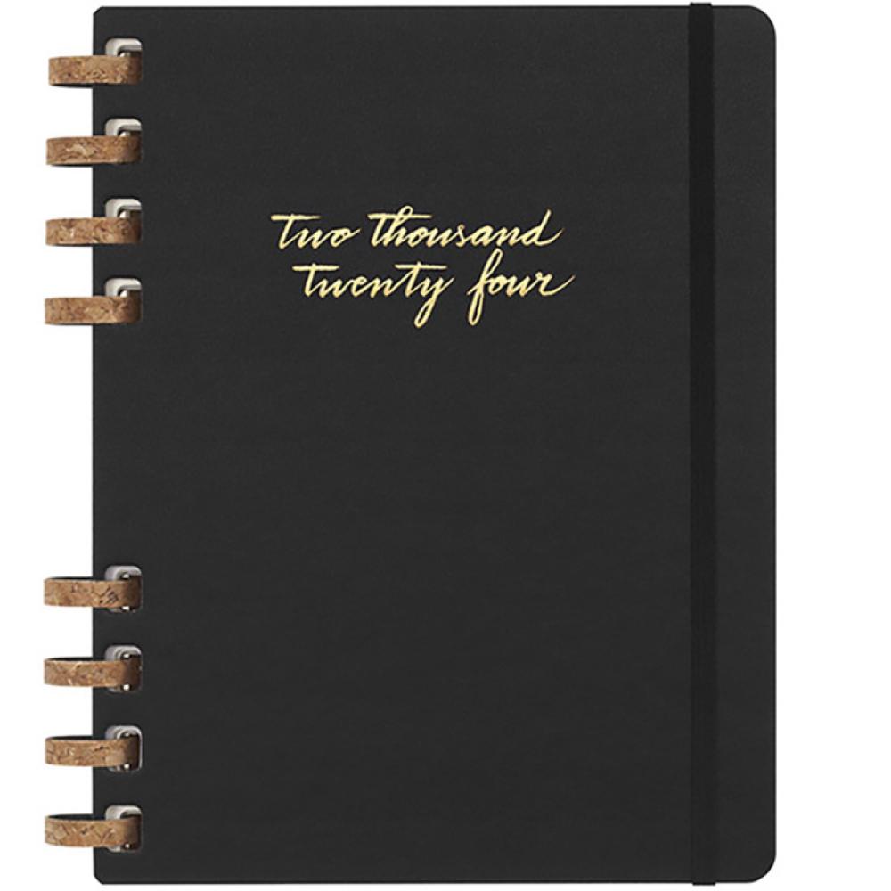 Еженедельник Moleskine 2024 Spiral большой (DHSPB12MWH4Y24)