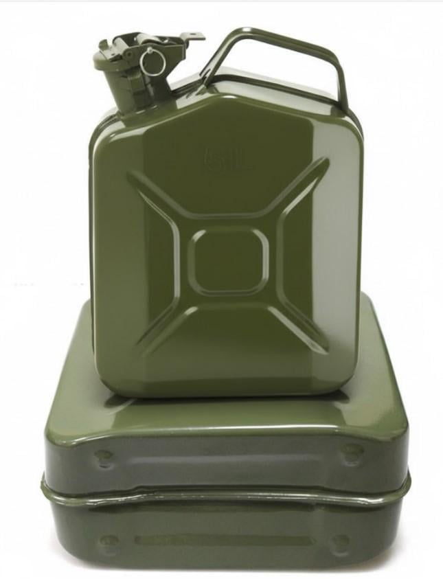 Каністра Lavita вертикальна сталева для зберігання палива або мастила 5 л (2104618809) - фото 10