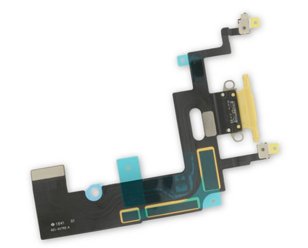 Порт зарядки iPhone XR Yellow (P494)