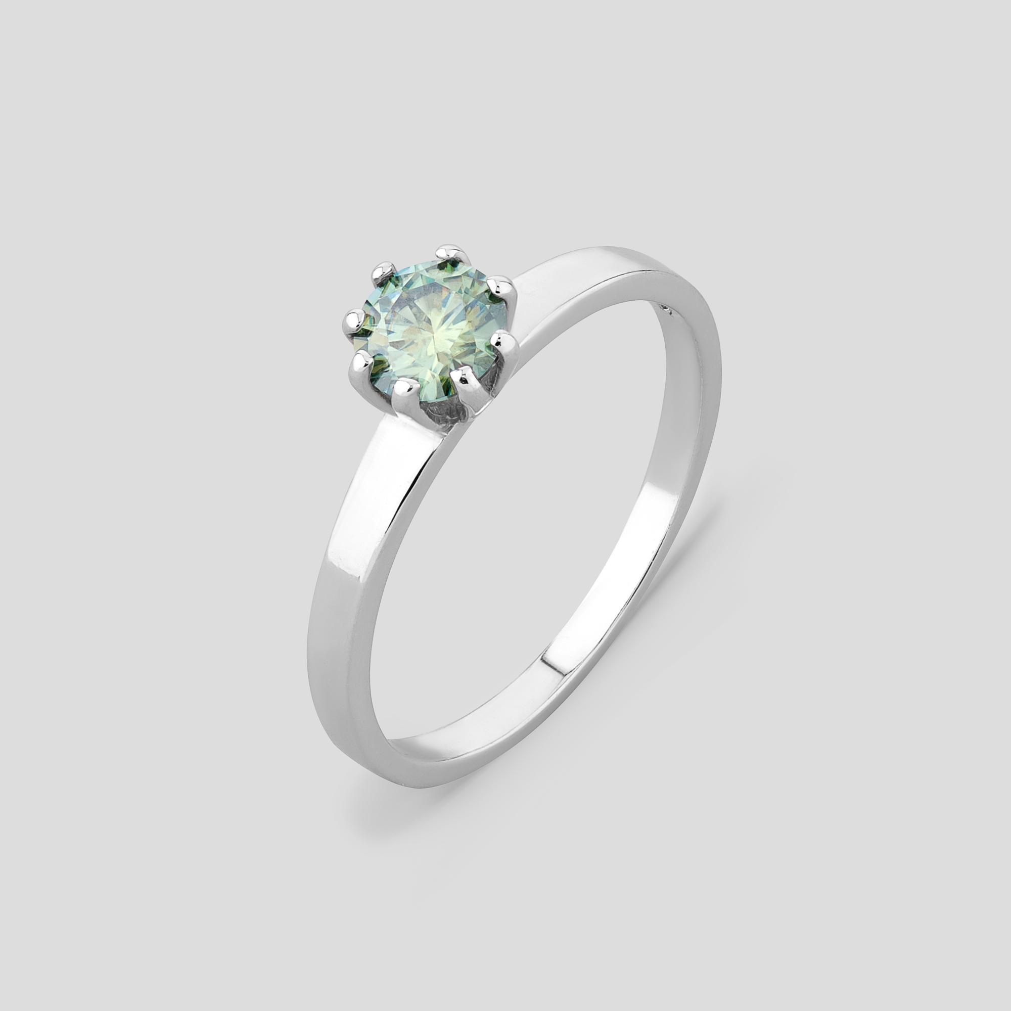 Серебряное кольцо Minimal Природная гармония р. 17 (18502)