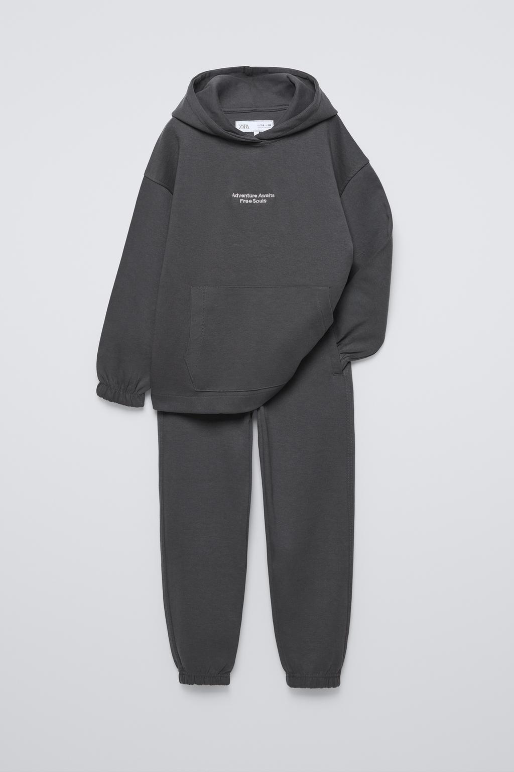 Спортивный костюм для мальчика Zara 140 см Темно-серый (4729808807)