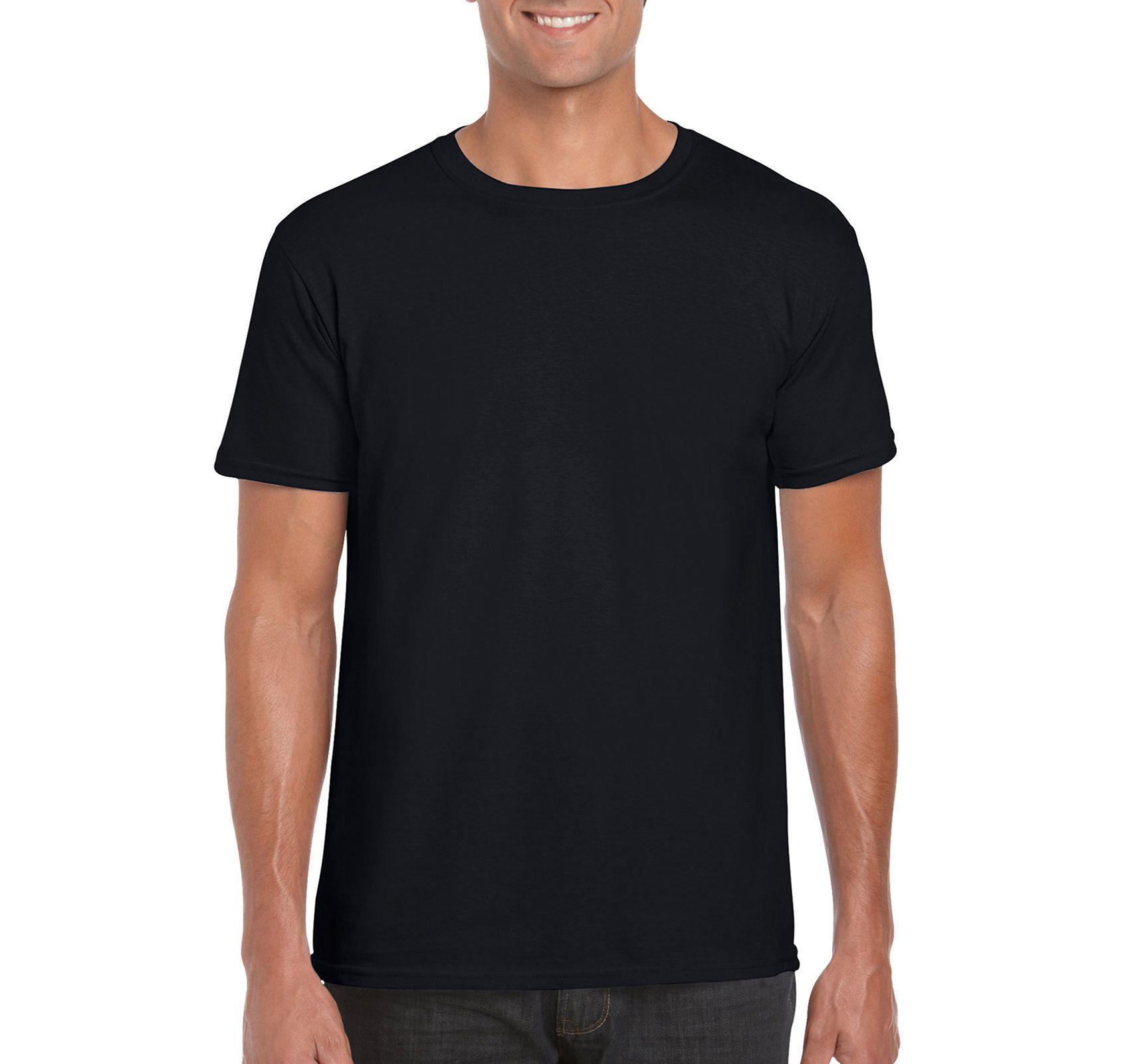 Футболка унисекс Gildan SoftStyle 153 хлопок 2XL Черный (6-80-64000-426C-2XL)