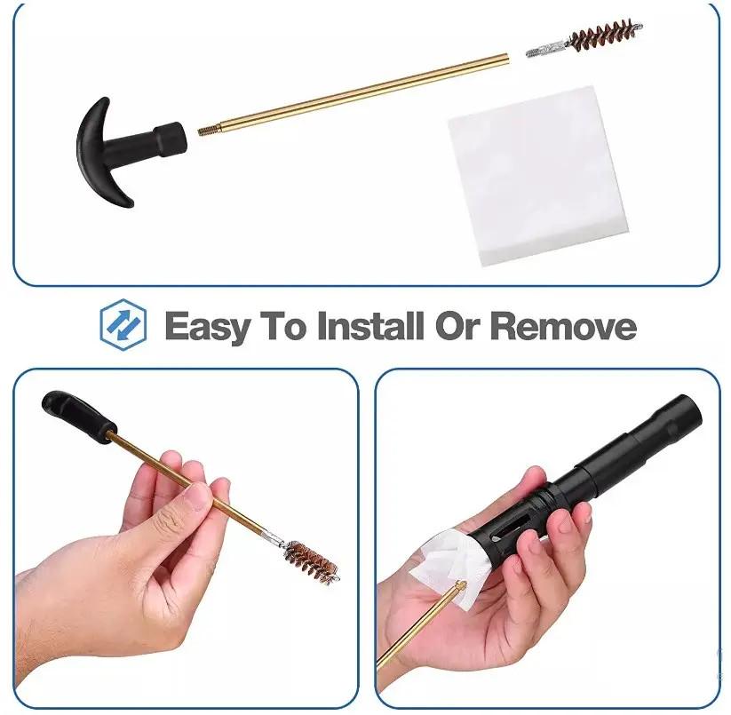 Набор для чистки оружия Zhejiang калибра 9 мм/357 (6009180) - фото 4 Набор для чистки оружия Zhejiang калибра 9 мм/357 (6009180) - фото 4