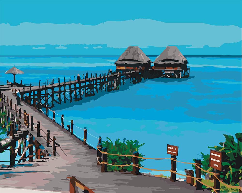 Картина по номерам Идейка Лагуна КНО2228 40х50 см