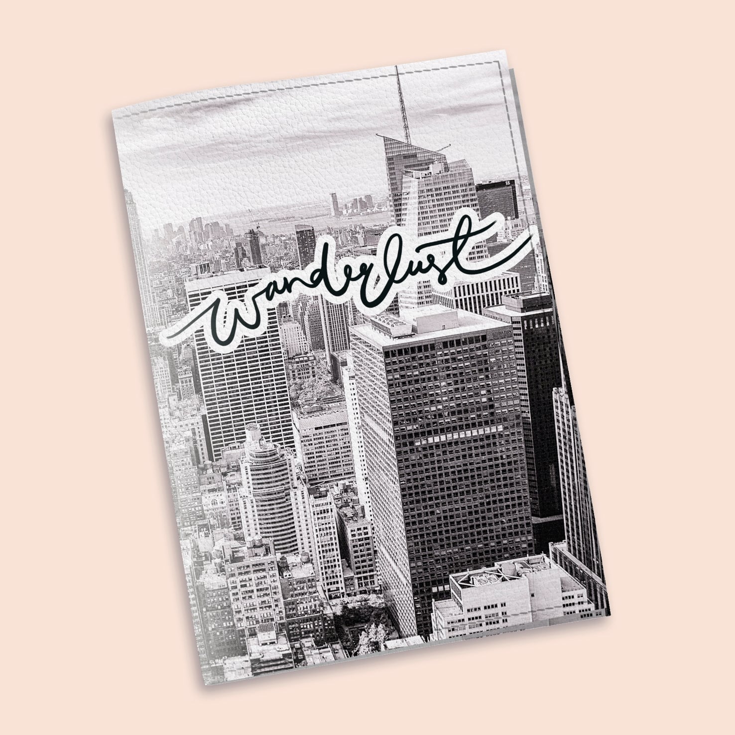 Обложка на паспорт The cover Wanderlust Небоскребы 9,6x13,3 см (902016)