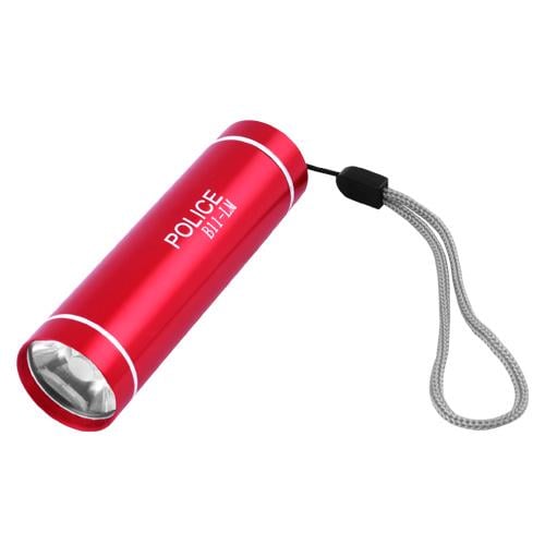 Фонарик ручной металлический B11 LM линзовый Красный (30651935)