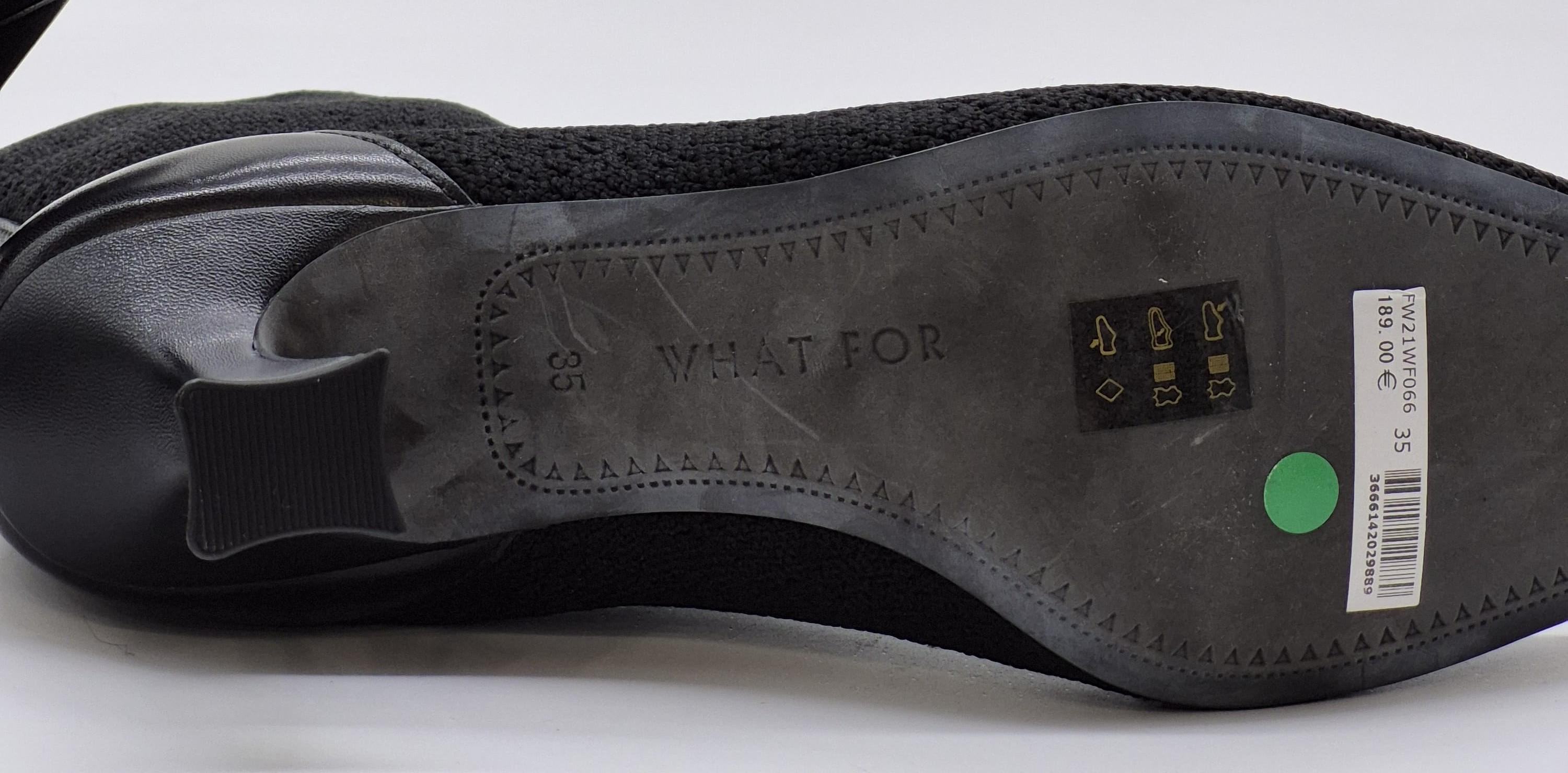 Черевики жіночі What For Lakia р. 35 Чорний - фото 3 Черевики жіночі What For Lakia р. 35 Чорний - фото 3