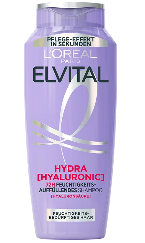 Шампунь для увлажнения волос L'Oreal Paris Elvital Hydra Hyaluronic 400 мл (37520194)