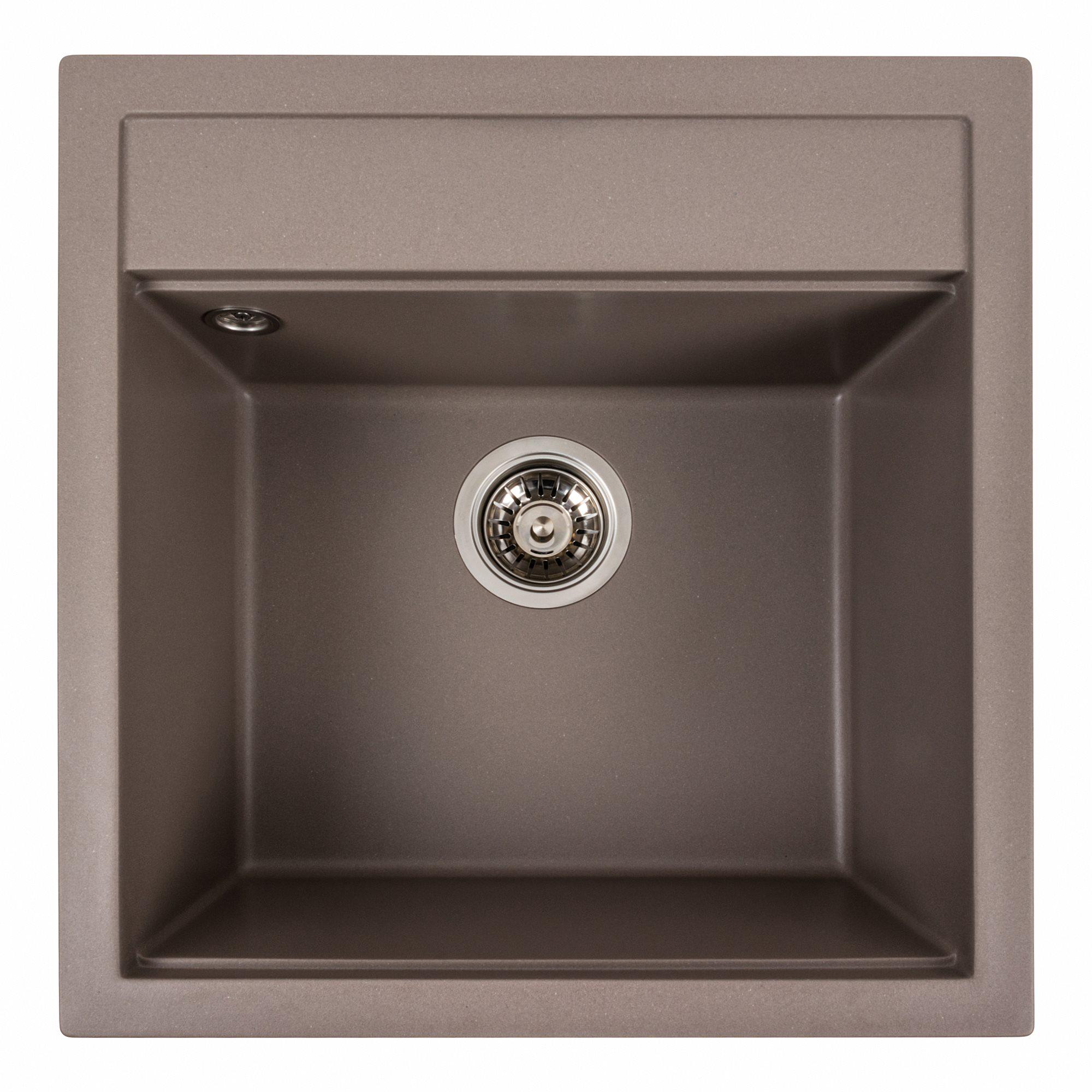 Мийка для кухні гранітна Platinum 5149 FIESTA матова Дюна - фото 1 Мийка для кухні гранітна Platinum 5149 FIESTA матова Дюна - фото 1