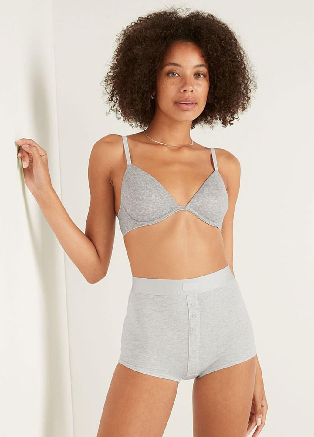 Трусы женские Victoria's Secret XL Серый (1440000833255QCQXL)