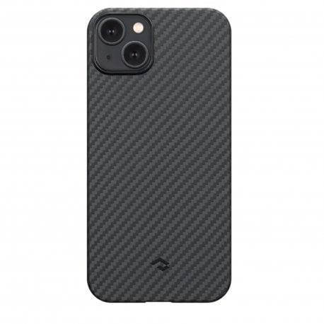 Чехол Pitaka MagEZ 4 Twill 1500D Case для iPhone 15 Plus Black/Grey (KI1501M)