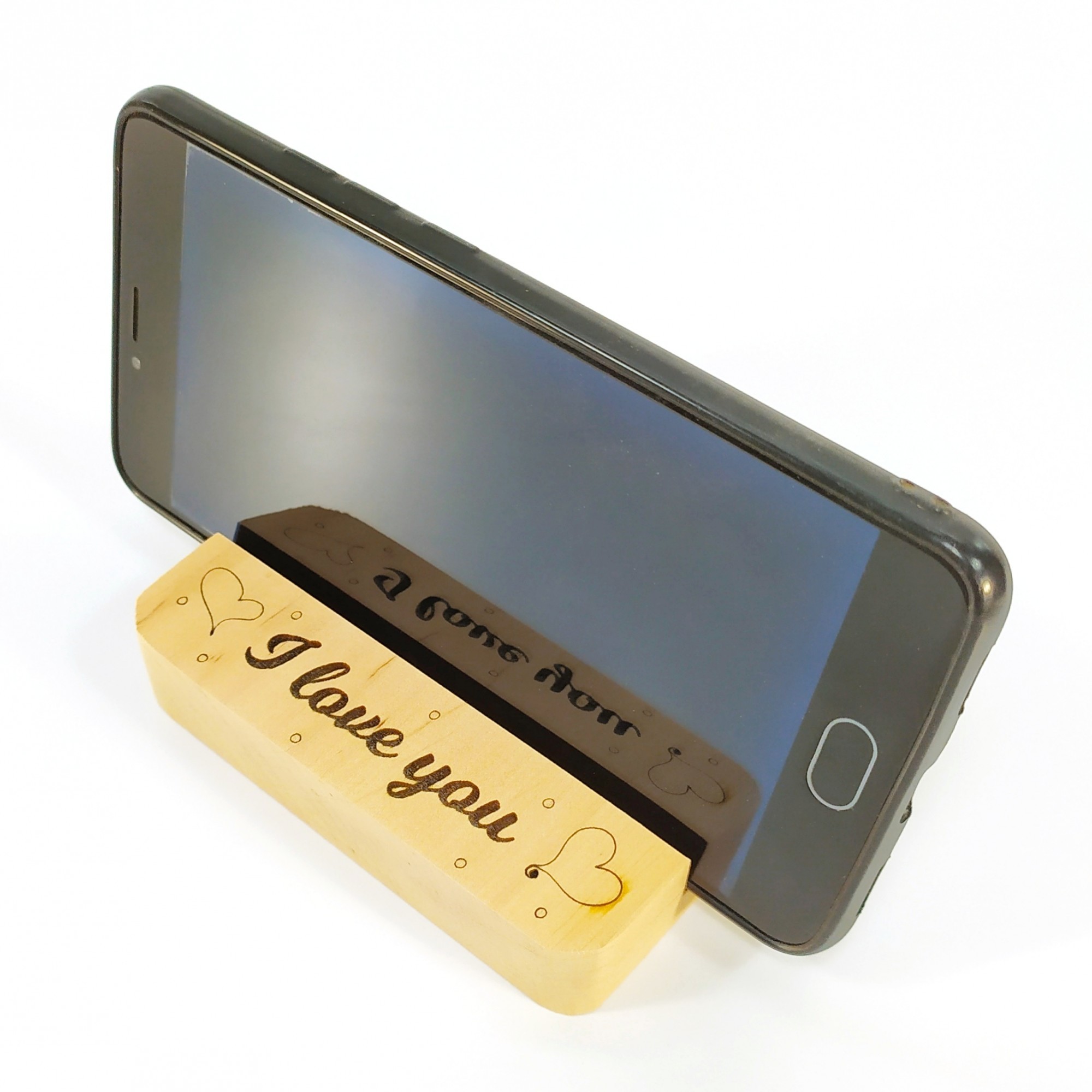 Подставка для телефона Майстерня містера Томаса i love you 10х10 см (15640574) - фото 4 Подставка для телефона Майстерня містера Томаса i love you 10х10 см (15640574) - фото 4