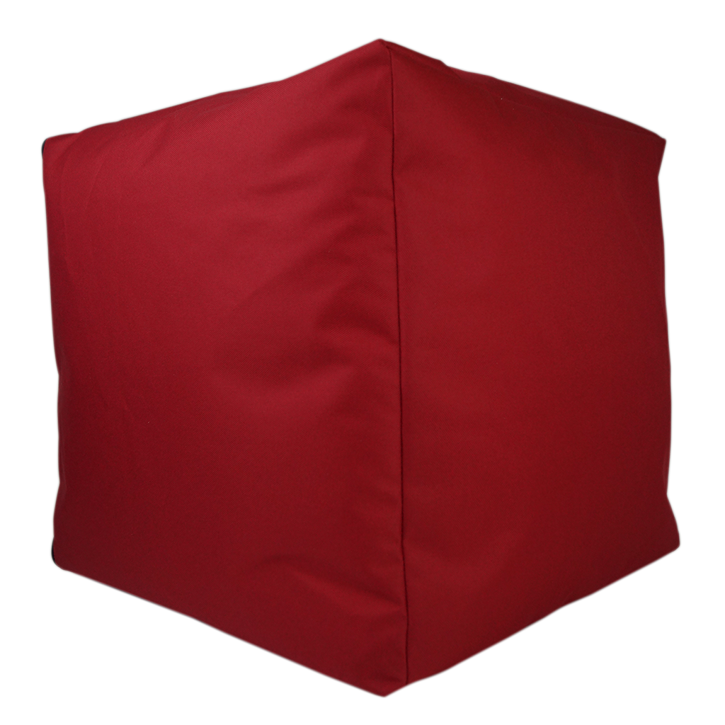 Пуф куб 40х40х40 см оксфорд Червоний (SH-4019-FRPUOX-UA-05) - фото 1