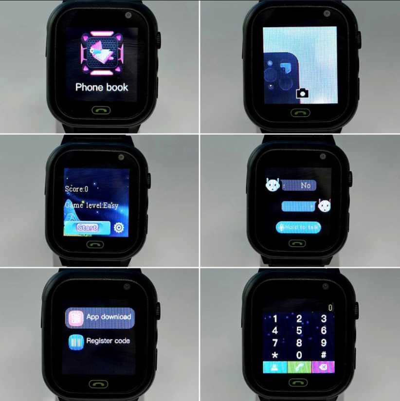 Смарт часы-телефон детские C005 с камерой GPS SIM-карта Pink (18331) - фото 5