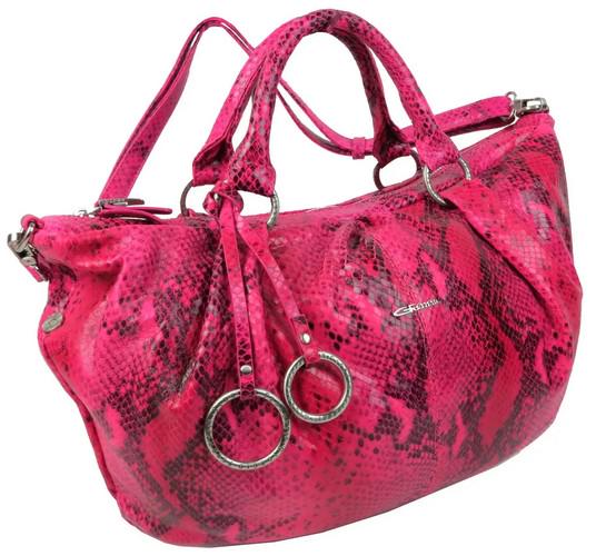 Сумка женская из натуральной кожи Giorgio Ferretti Розовый (super490_M31357M24)