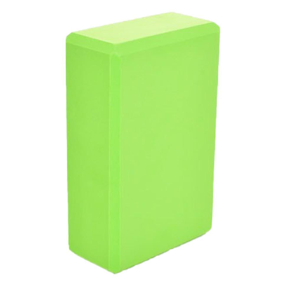 Блок для йоги MS 0858-11 EVA Черный Зеленый