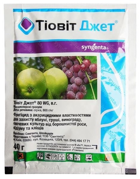 Фунгицид Syngenta Тиовит Джет 40 г