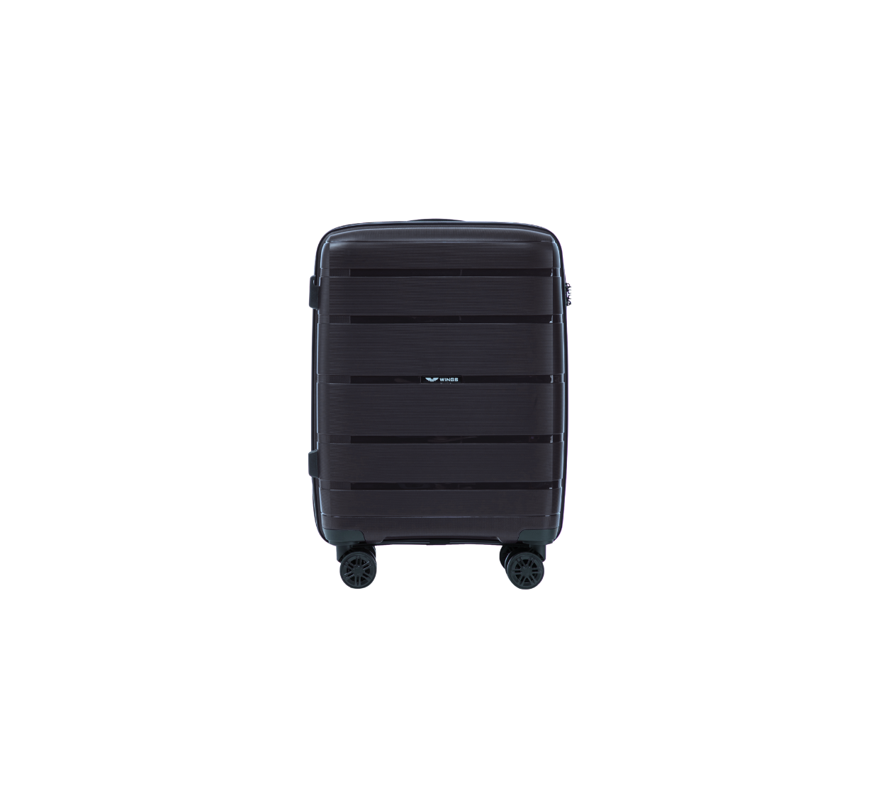Чемодан дорожный из полипропилена Wings HWF03 S Черный (30631276)