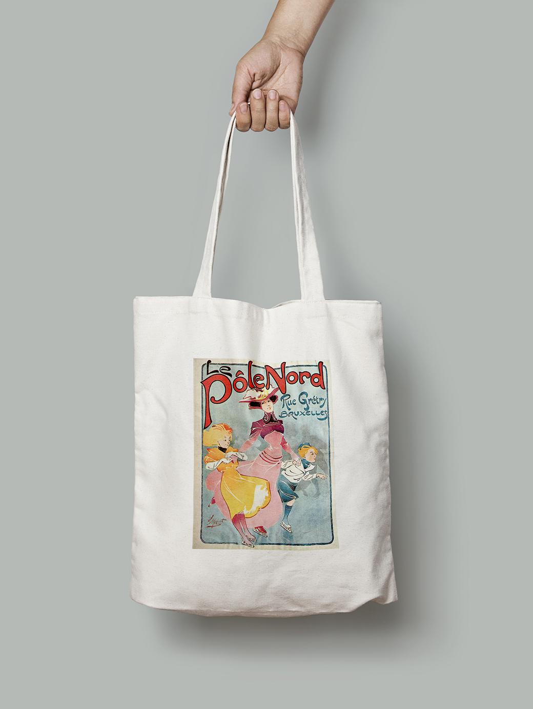 Эко-сумка Северный полюс шопер (Retro_Posters_part_3_15_Bag)