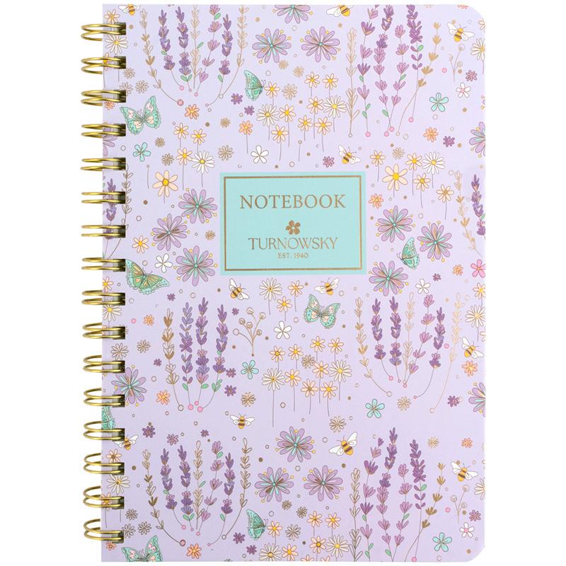 Блокнот на спирали Morning Dew 2 твердая обложка ячейка А5 80 л. (8470-14)