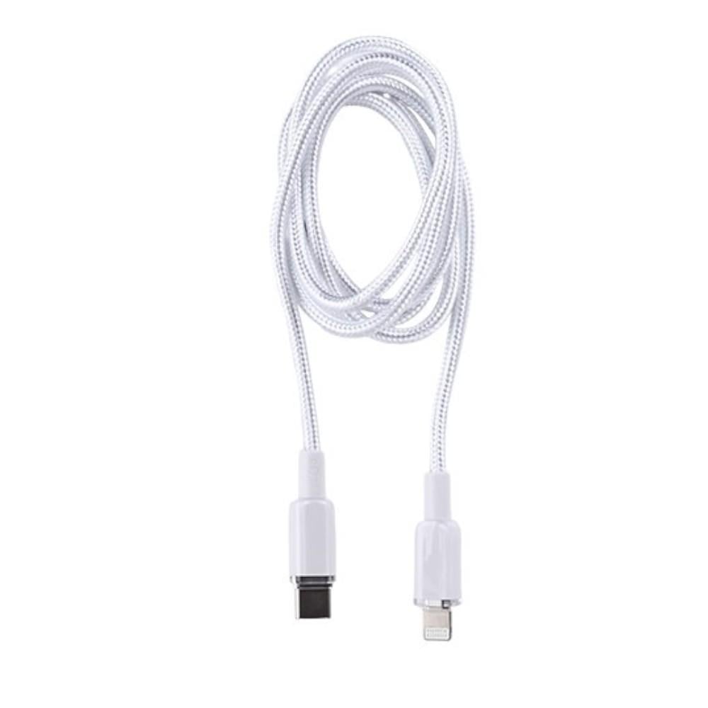 Кабель KLGO WL-1426 Type-C to Lightning PD 30W 1 м Белый (26450417)